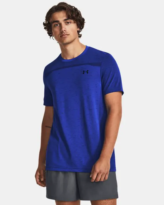 Remera manga corta Under Armour Seamless para hombre image number 0