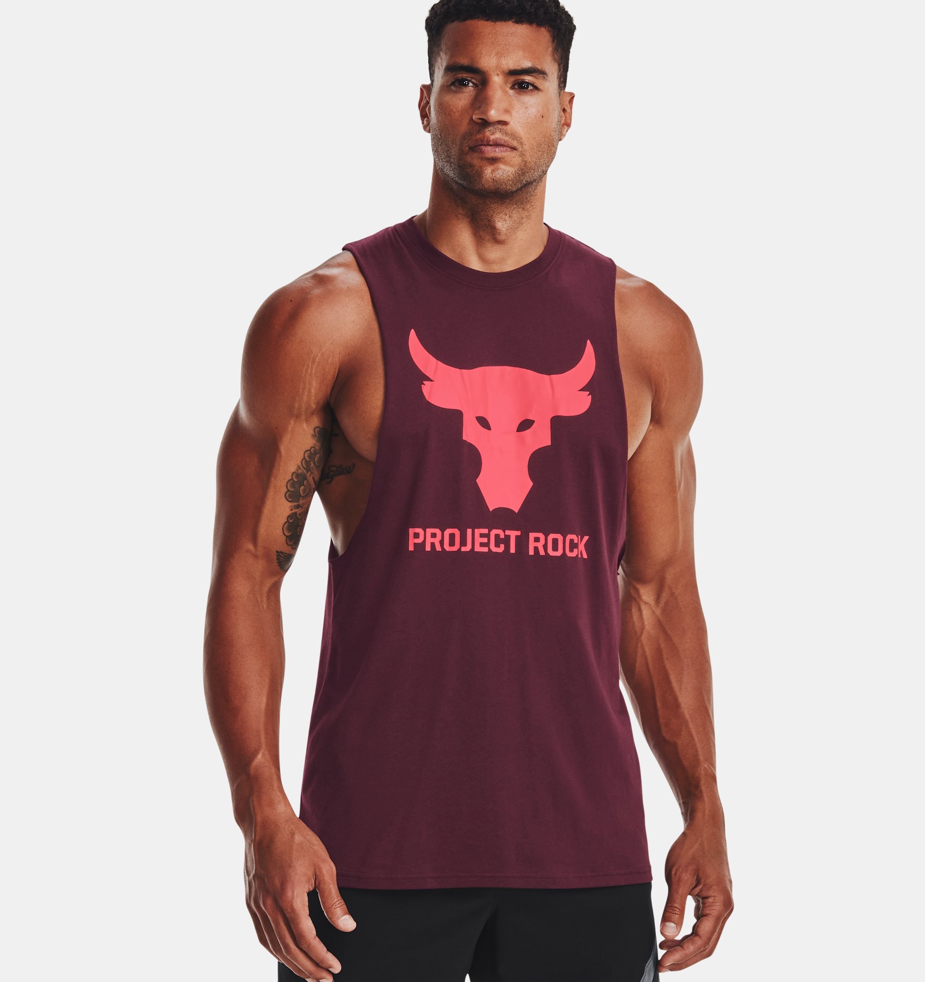 Musculosa de entrenamiento Project Rock Brahma Bull para hombre