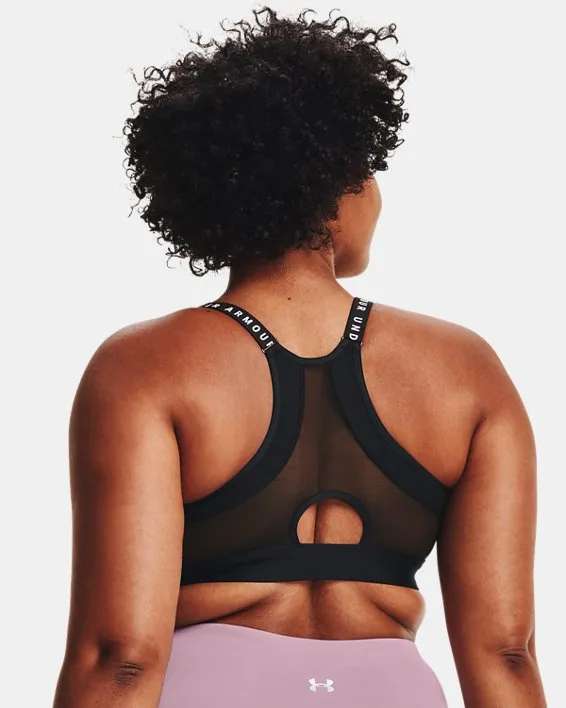 Sport Bra UA Infinity de Cobertura Baja para Mujer image number 6