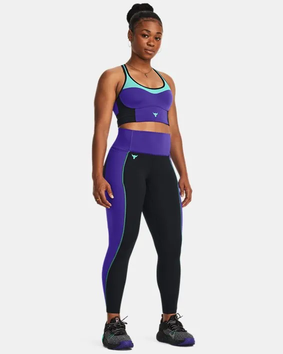 Calza de Entrenamiento Project Rock Lets Go Colorblock Ankle para Mujer image number 2