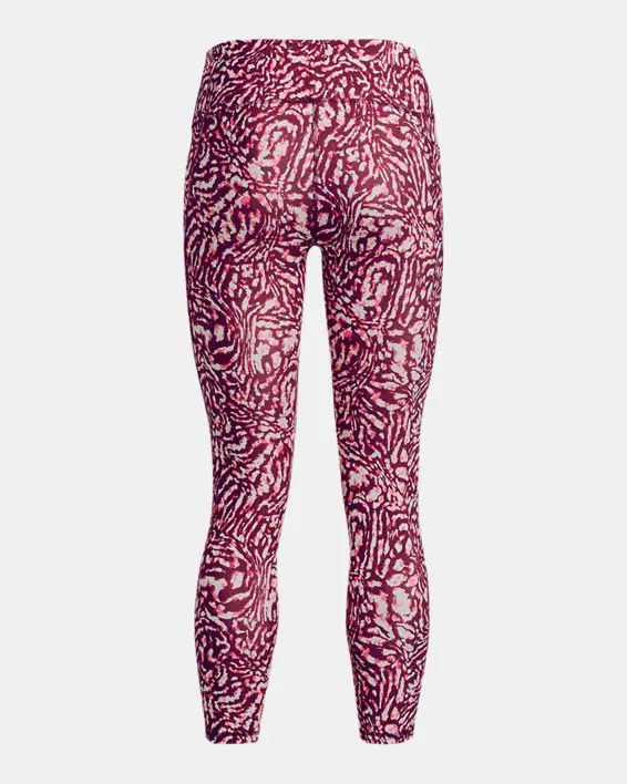 Leggings HeatGear® Armour No-Slip Waistband Printed Ankle para mujer image number 5