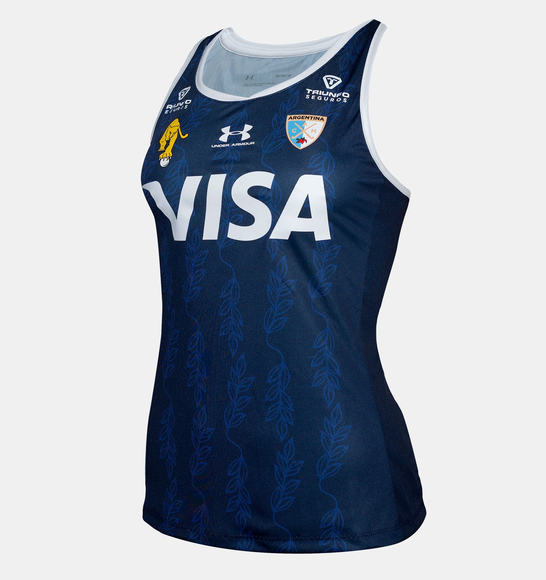 Racionalización maestría fantasma Camiseta Under Armour Leonas Authentic Away 2022 para mujer