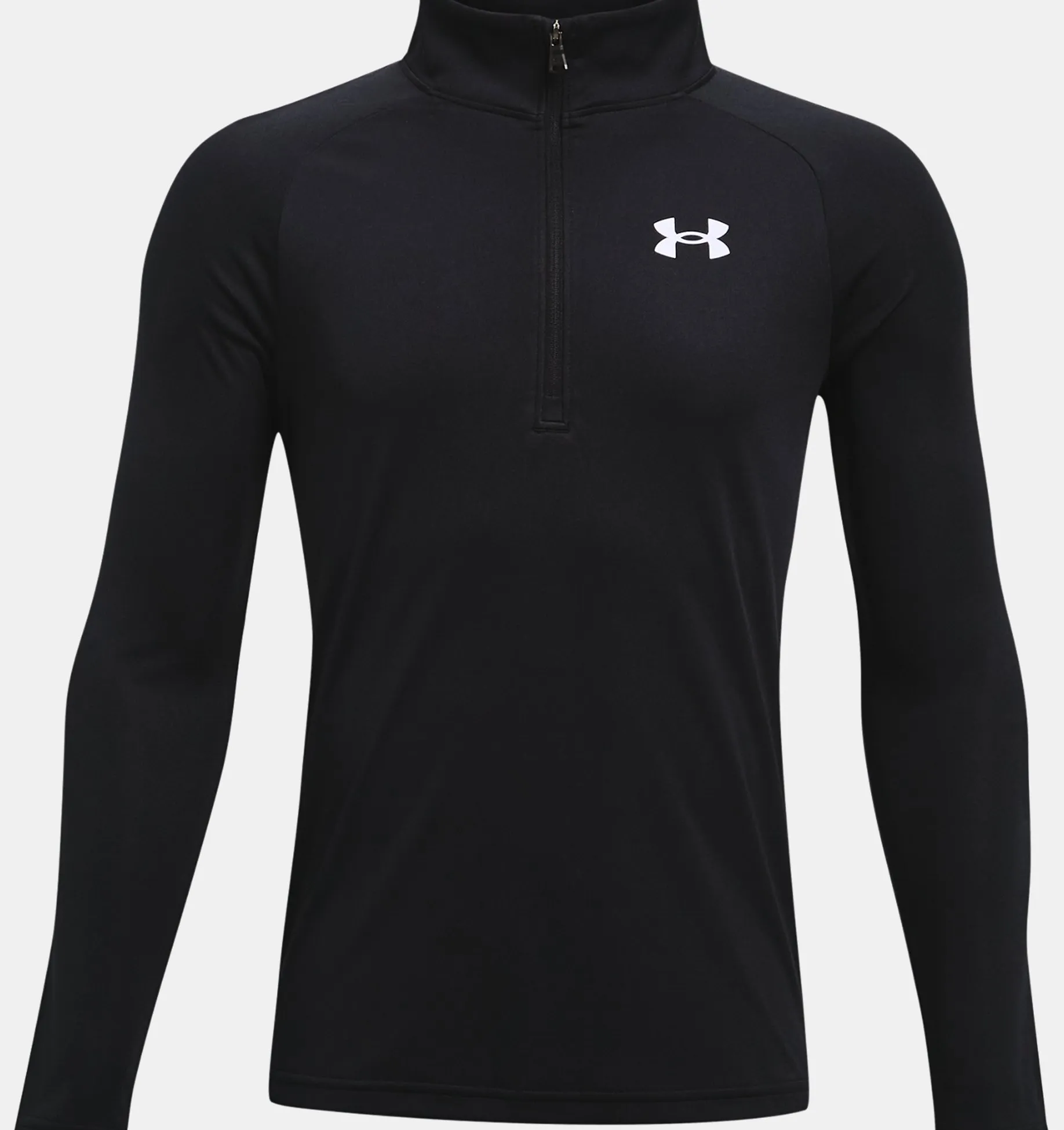 Camiseta UA Tech™ 2.0 ½ Zip para niños image number 0