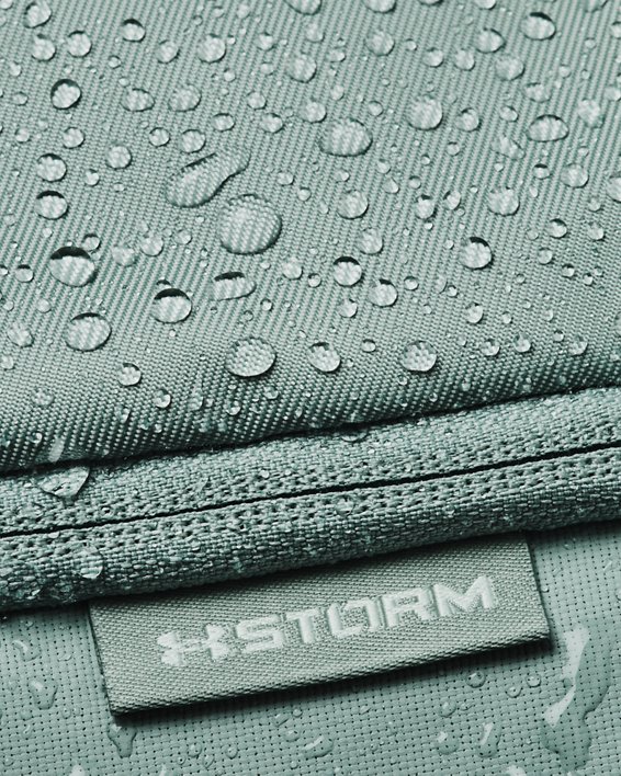 UA Hustle Signature Backpack-GRN image number 5