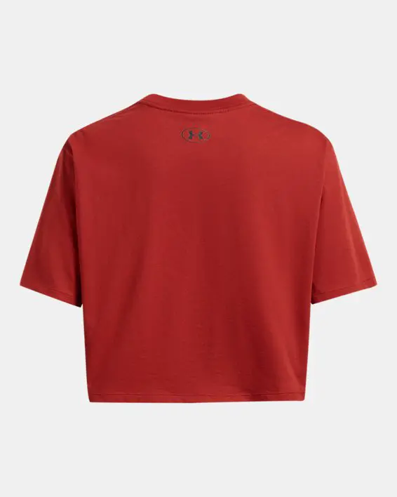 Remera Boxy crop de Entrenamiento Logo para Mujer image number 3