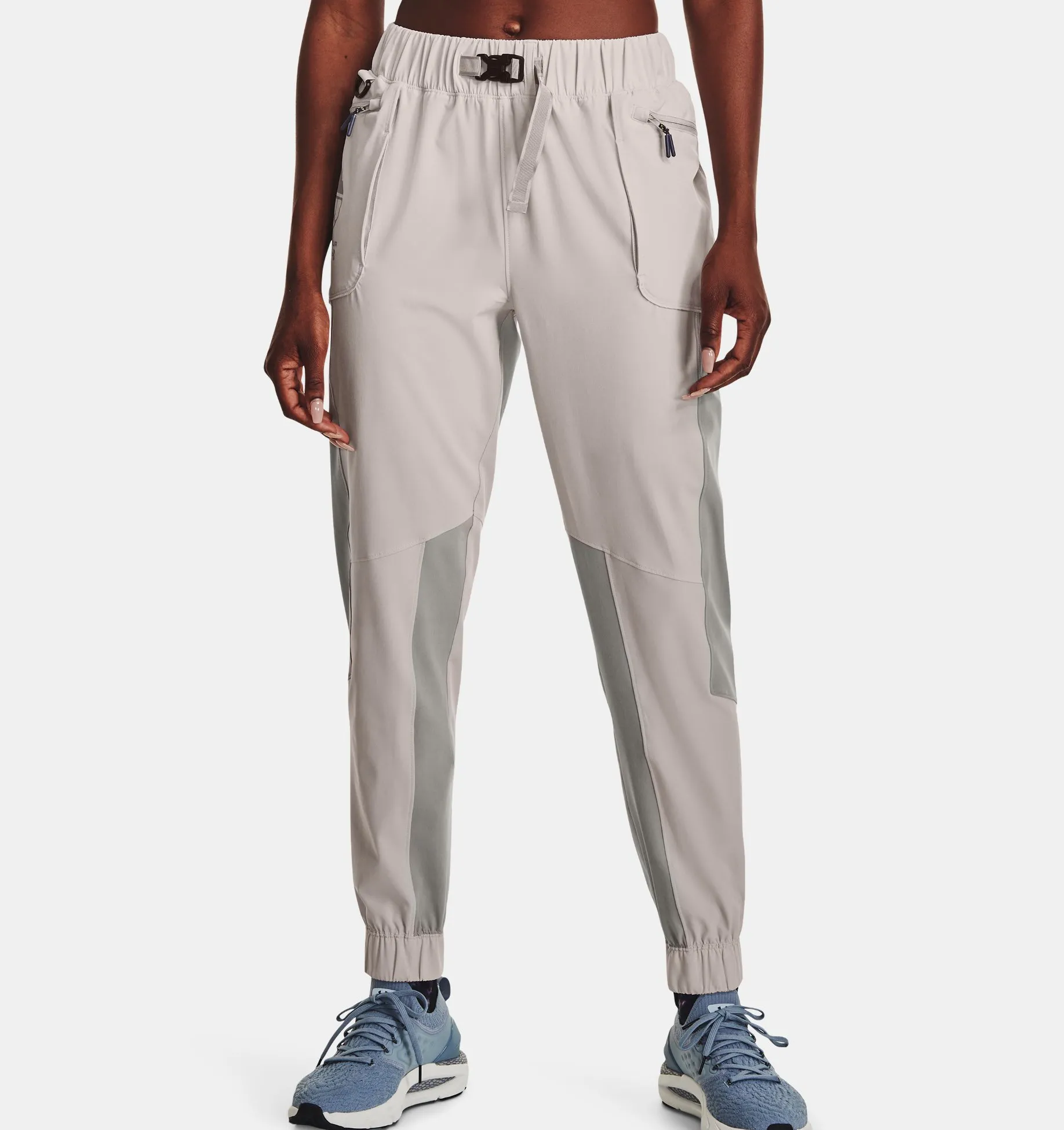 UA RUN STORM Trail Pant-GRY image number 0