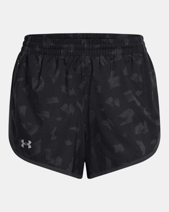 UA Fly By 3'' Printed Shorts image number 4