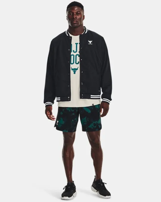 Short de Entrenamiento Project Rock Woven estampado para Hombre image number 2