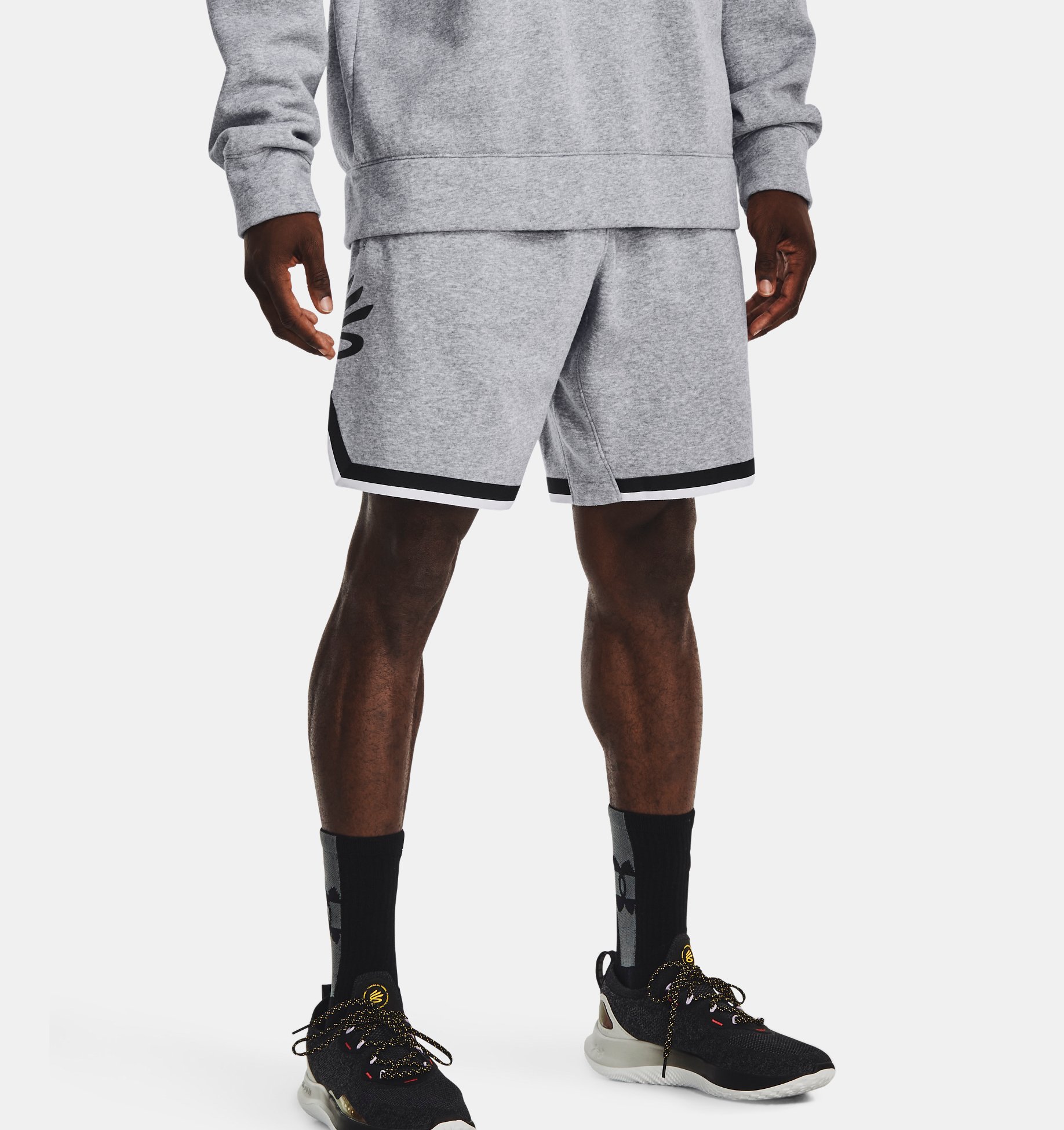Short de Basket Curry Fleece 9'' para hombre