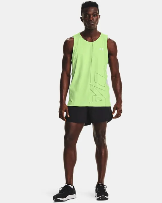UA LAUNCH 5'' SHORT-BLK image number 2
