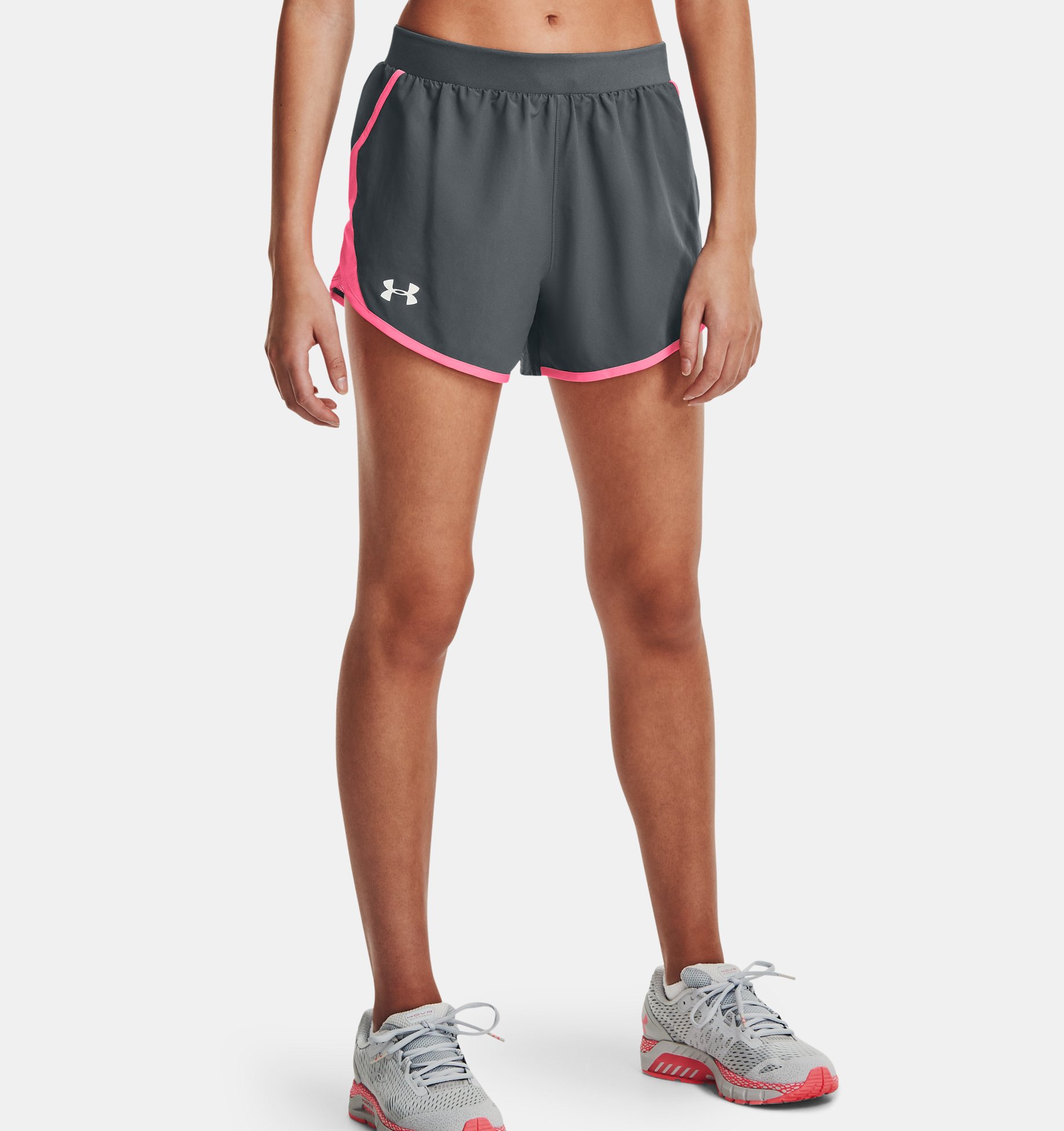 UA Fly By 2.0 Short -GRY,XS