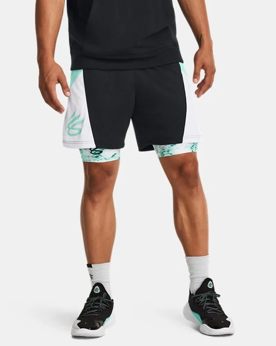 Short de Basketball Curry Splash para Hombre image number 0