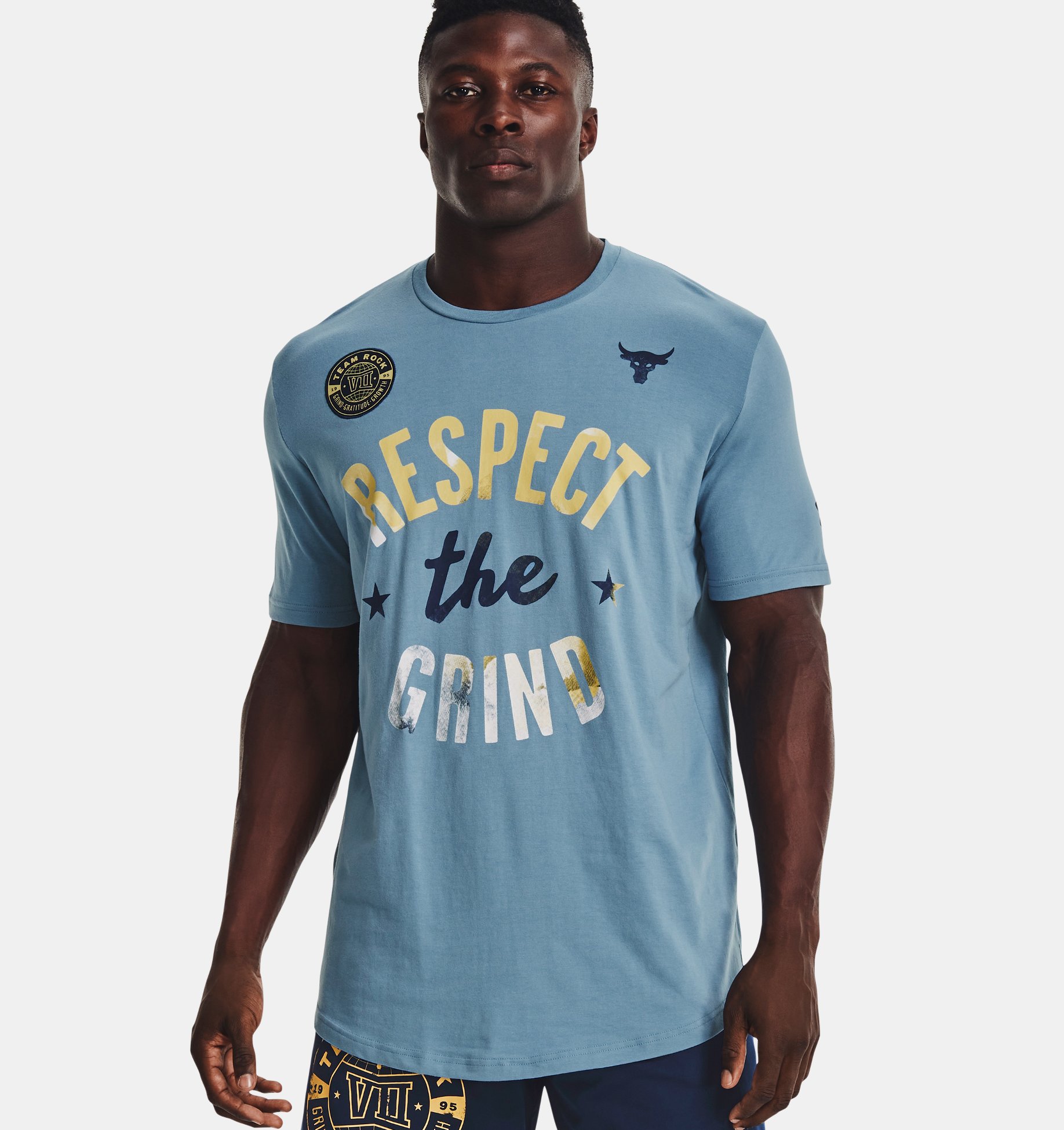 Remera manga corta Project Rock The Grind para hombre