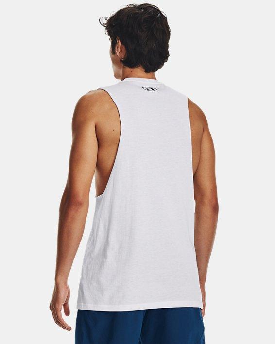 UA LEFT CHEST CUT OFF TANK image number 1