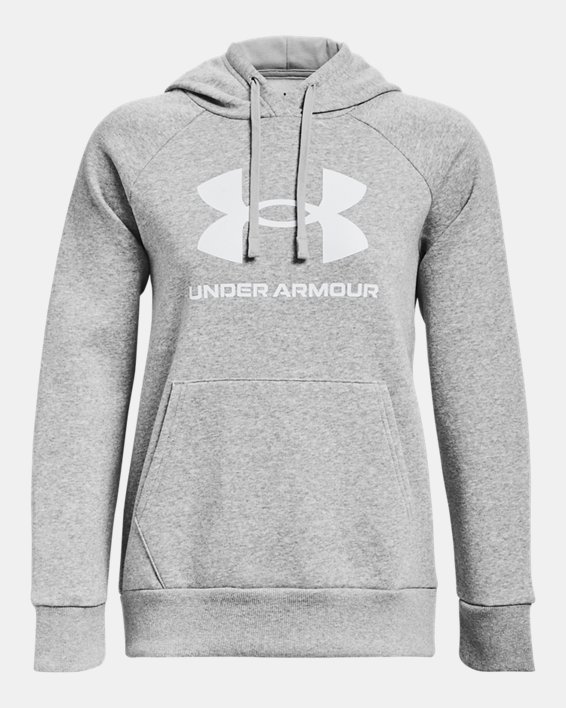 Buzo UA Rival Fleece Big Logo para Mujer image number 4