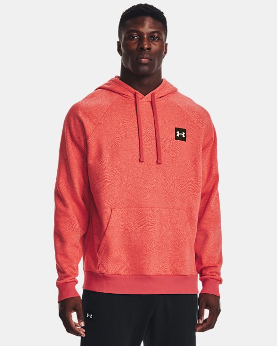 UA Rival Fleece Printed HD-RED