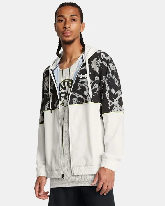 Campera de Basketball Zone Woven Printed para Hombre