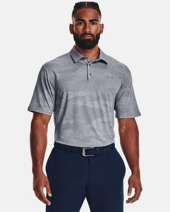 UA Playoff Camo Jacq Polo