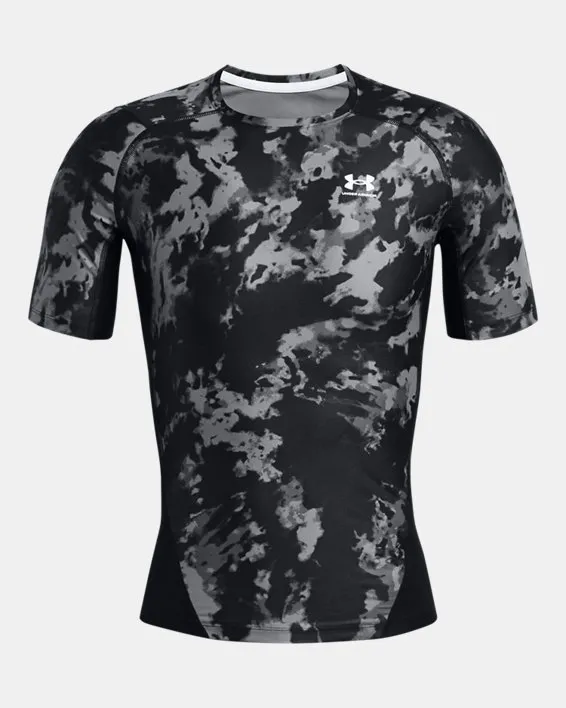 Remera de Compresion HeatGear® Iso-Chill Printed para Hombre image number 2