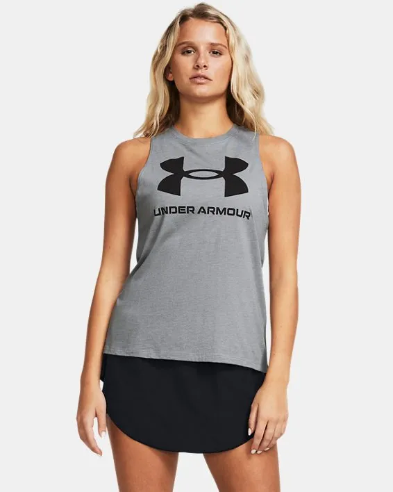 UA W LIVE SPORTSTYLE TANK image number 0