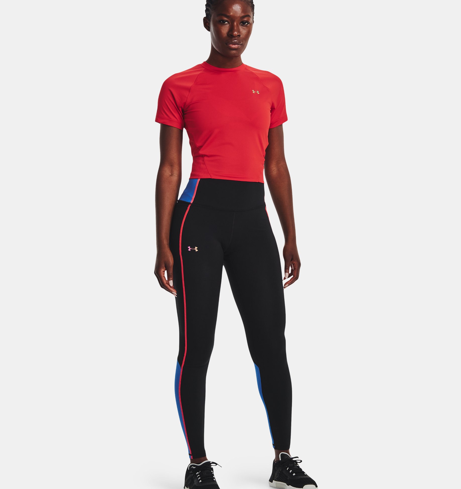 Remera UA Rush Perf para mujer image number 2