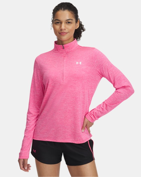 Campera de Entrenamiento Tech&trade; Twist &frac12; Zip para Mujer
