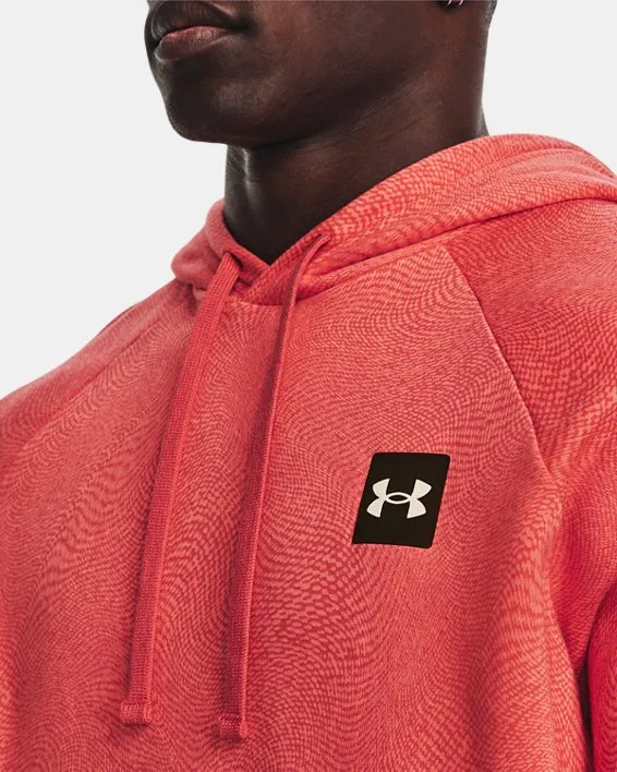 UA Rival Fleece Printed HD-RED image number 3