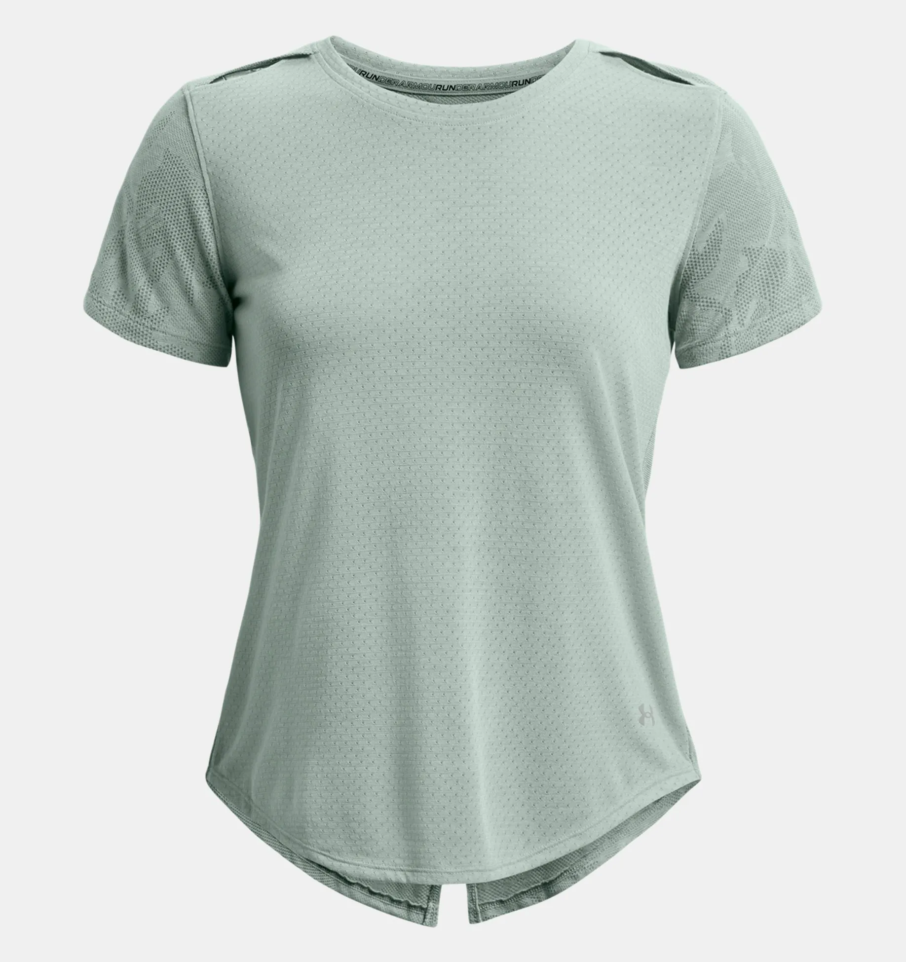 Remera de running UA Streaker SnowCloud para mujer image number 4