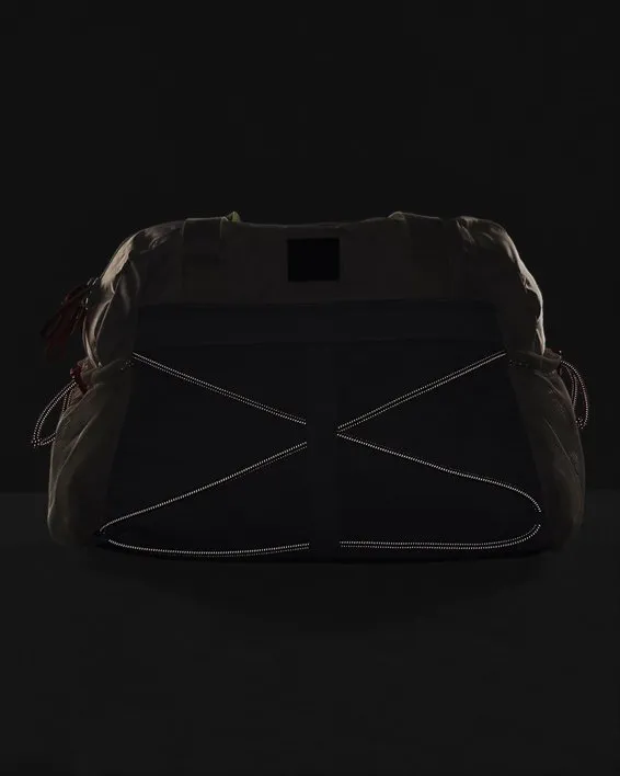 UA Project Rock Gym Bag SM-WHT image number 7