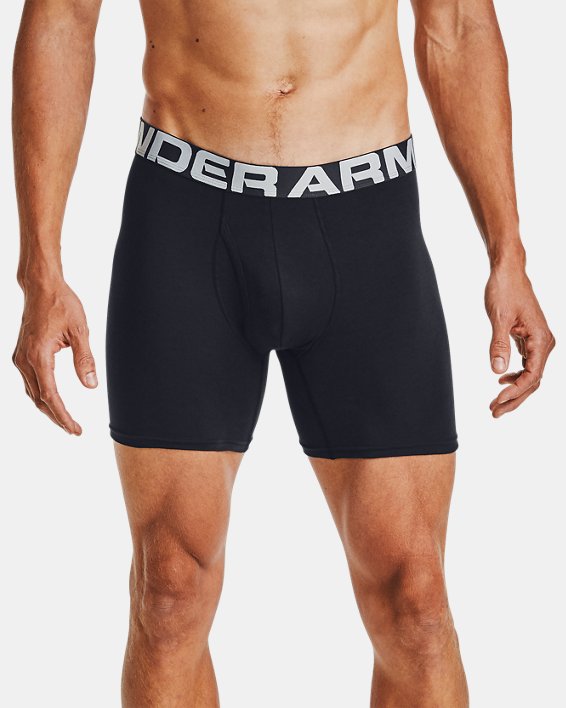 Bóxer Charged Cotton® 6" Boxerjock® para hombre – Paquete de 3