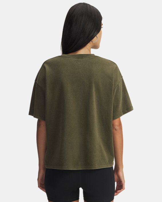 Remera Boxy Wash Heavyweight para Mujer image number 1
