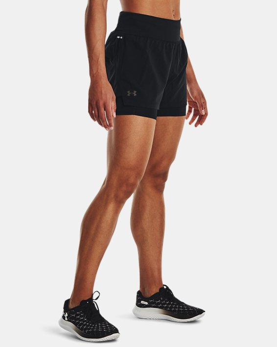 Short UA RUN STAMINA 2IN1 para Mujer