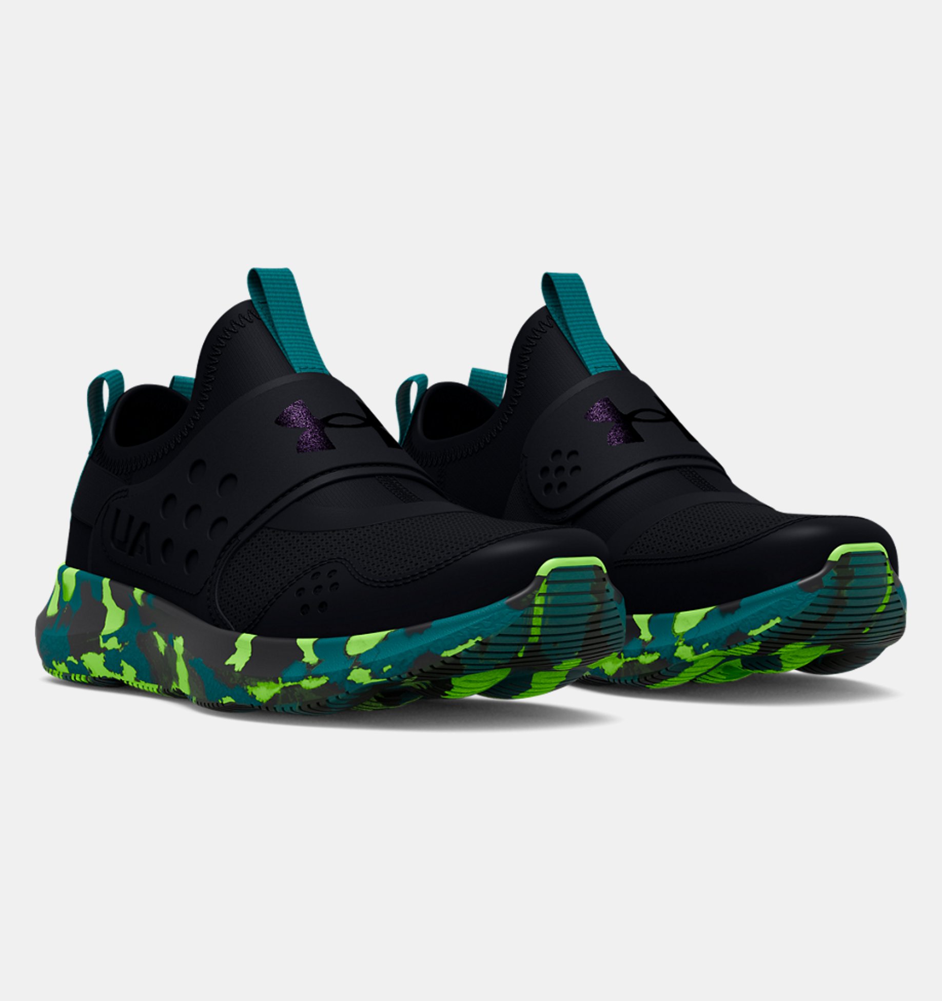 Zapatillas de running Pre-School Under Armour Runplay Wild image number 3