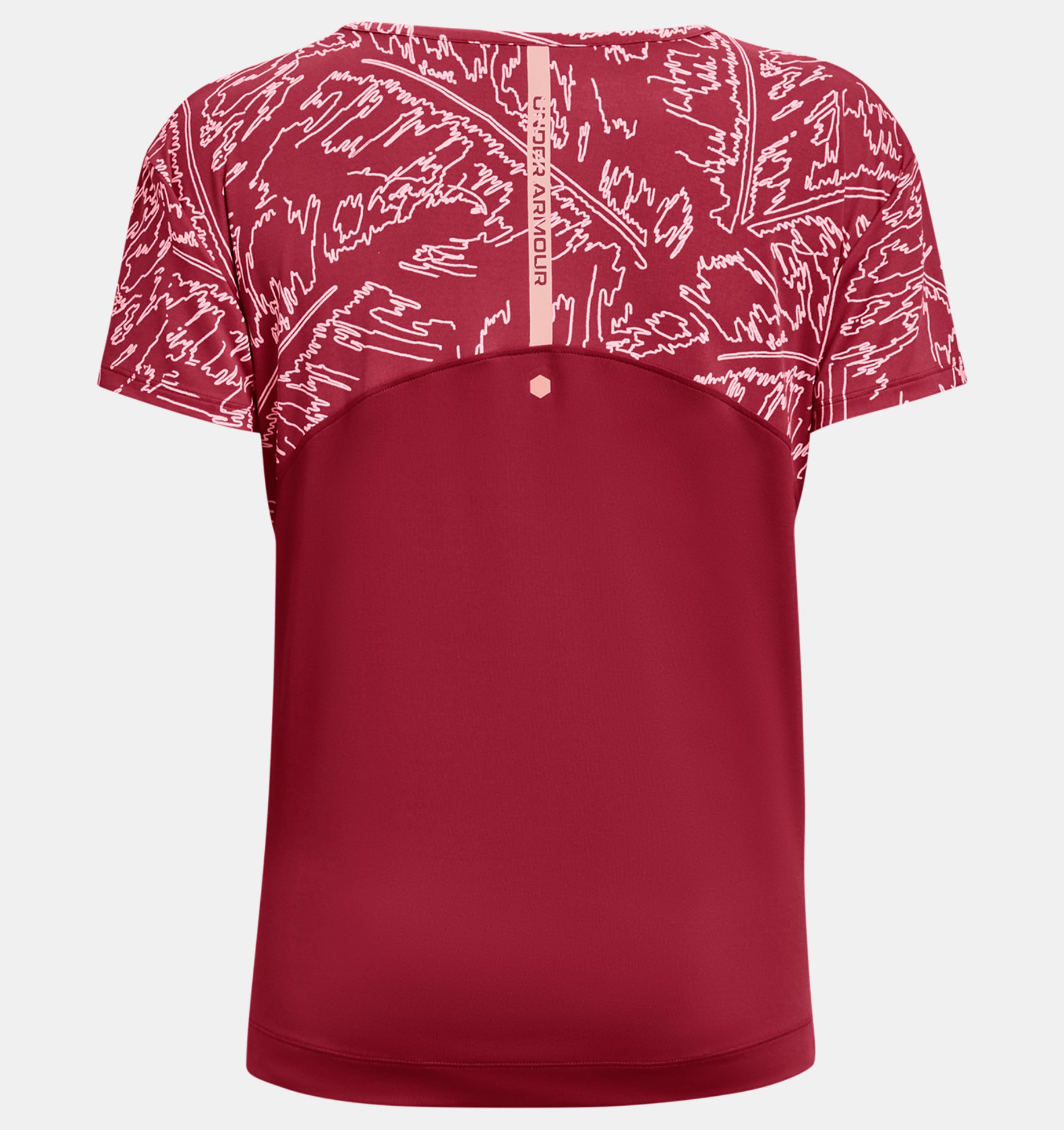 Remera UA RUSH™ Energy Colorblock para mujer image number 5