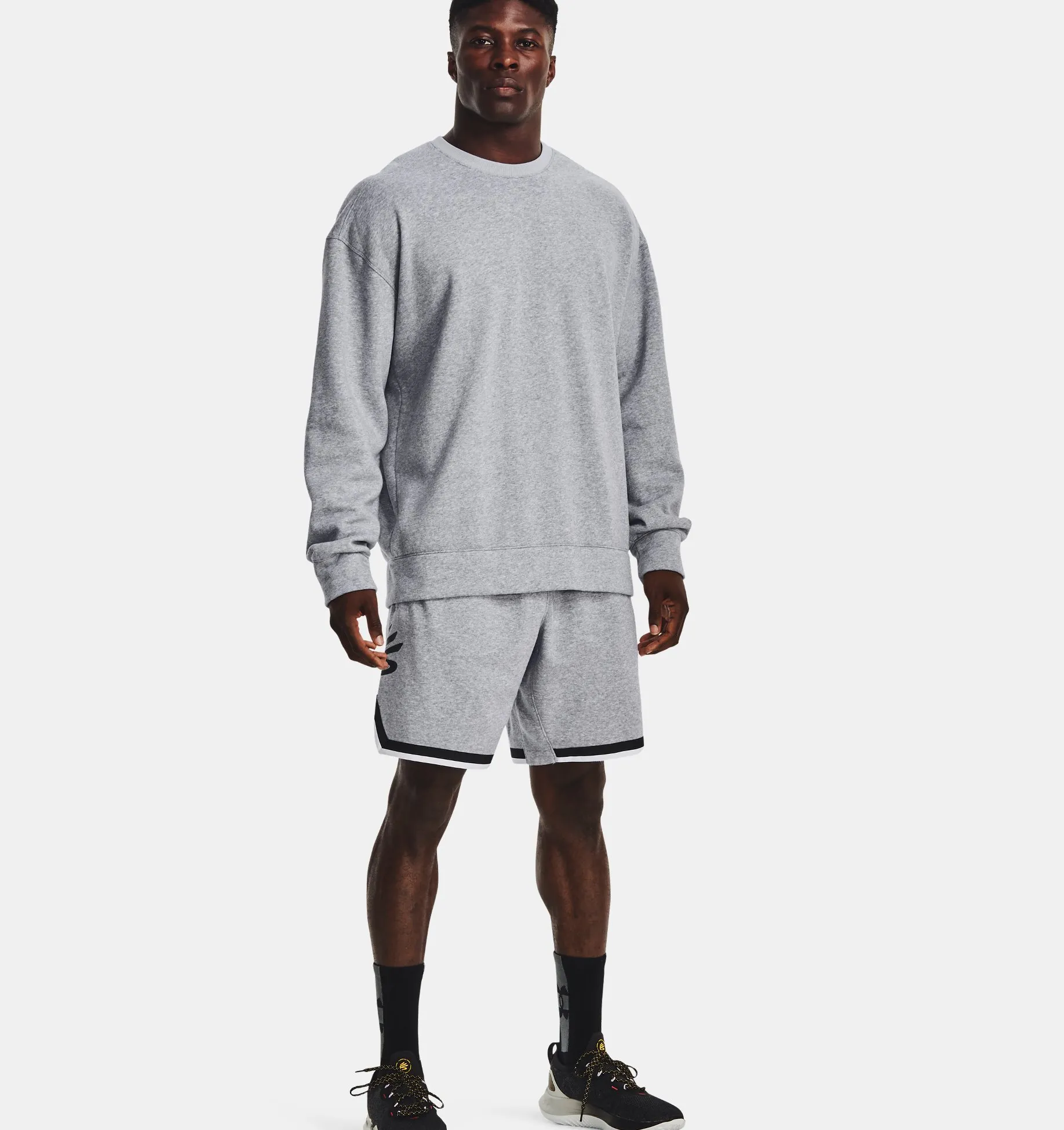 Short de Basketball Curry Fleece 9'' para Hombre image number 2