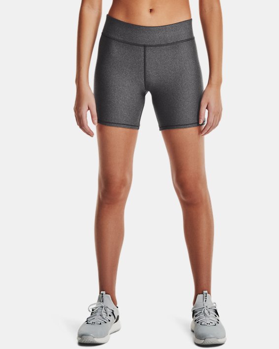 Short de tiro medio HeatGear® UA Middy para Mujer