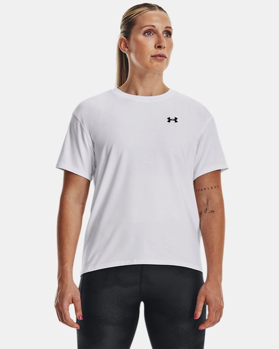 Remera de Training UA Essential Cotton Stretch para Mujer
