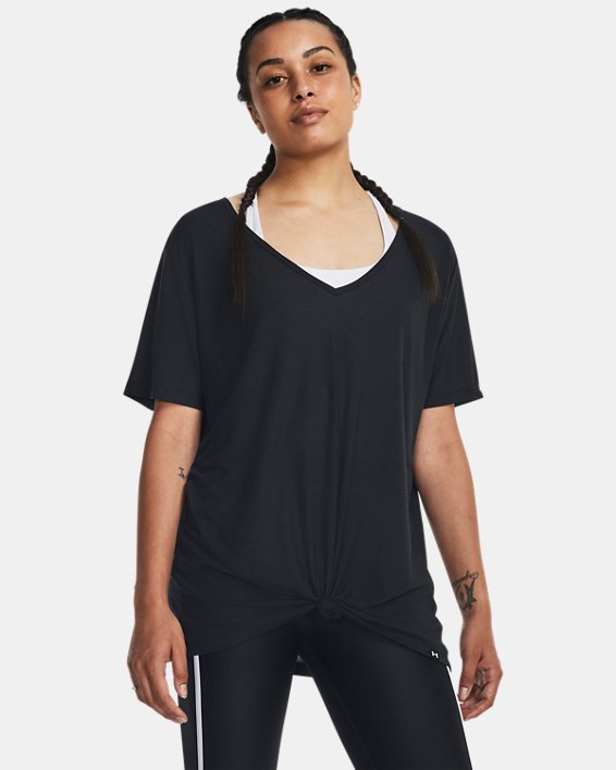 Remera Project Rock Completer Deep V para mujer