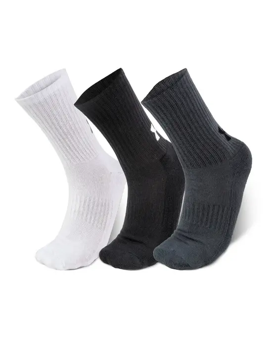 UA- CORE COTTON CREW- 3PK image number 0