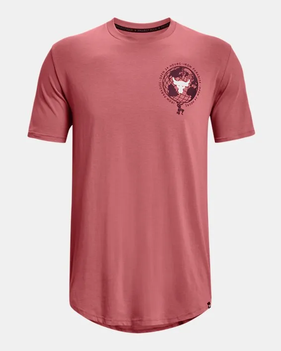 Remera de entrenamiento UA Project Rock OPEN 24 HOURS para Hombre image number 4