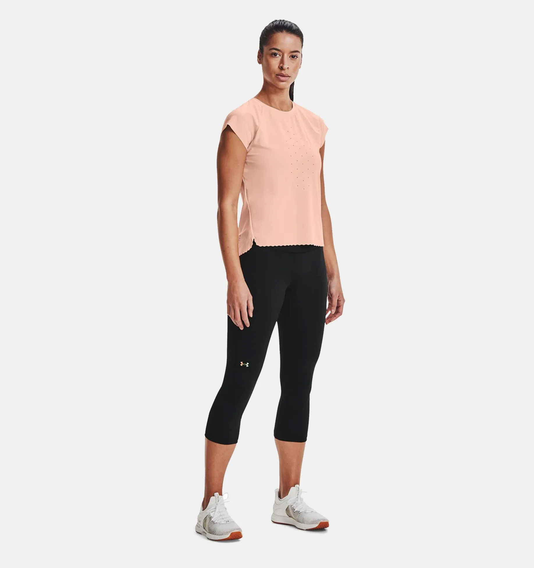 Calza capri UA RUSH™ para Mujer image number 2