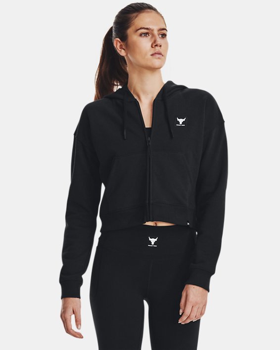 Buzo Project Rock Heavyweight Terry Full-Zip para Mujer