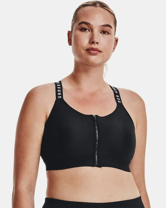 UA Infinity High Bra Zip image number 4