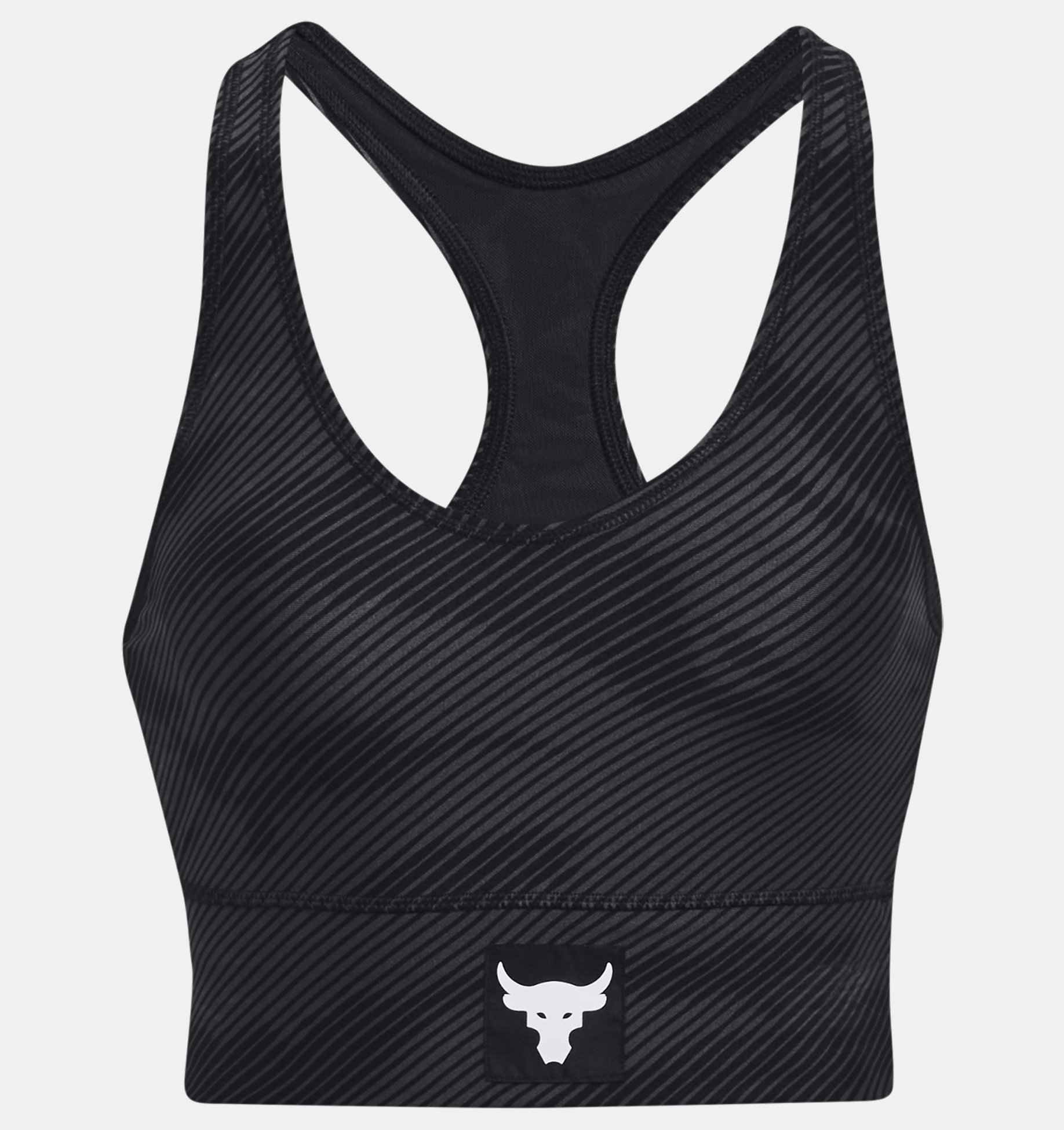 Bra deportivo UA Project Rock HeatGear® para mujer image number 8