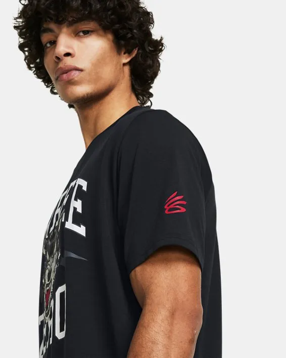Remera de Basketball Curry Young Wolf para Hombre image number 3