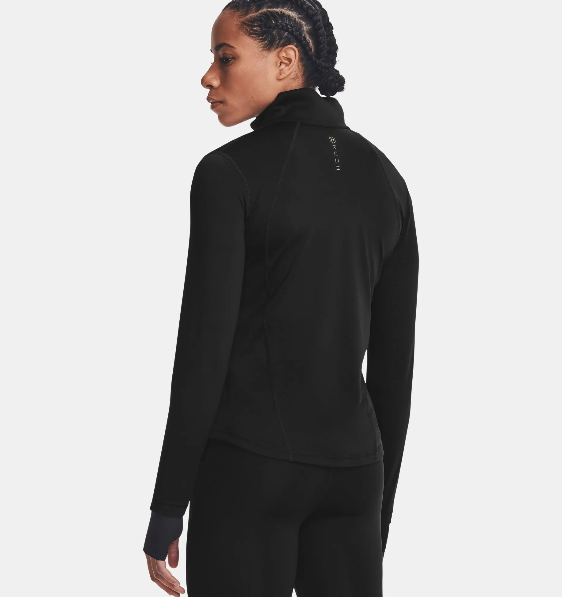 Campera UA RUSH™ Full Zip para Mujer image number 1