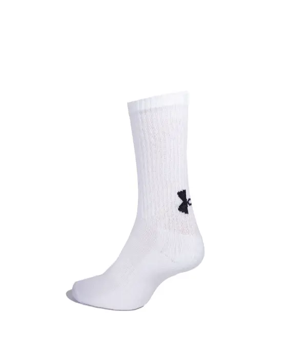 UA- CORE COTTON CREW- 3PK image number 1