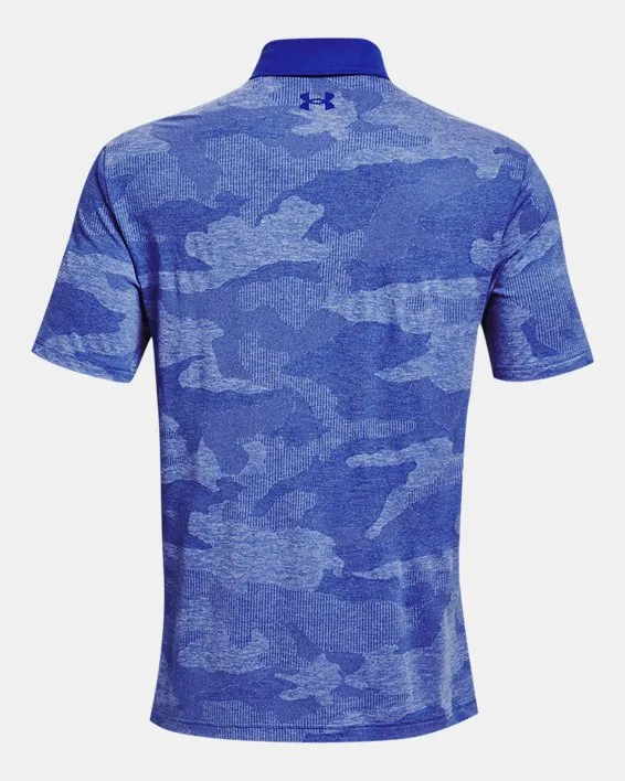 Chomba de Golf UA Playoff Camo Jacquard para Hombre image number 5