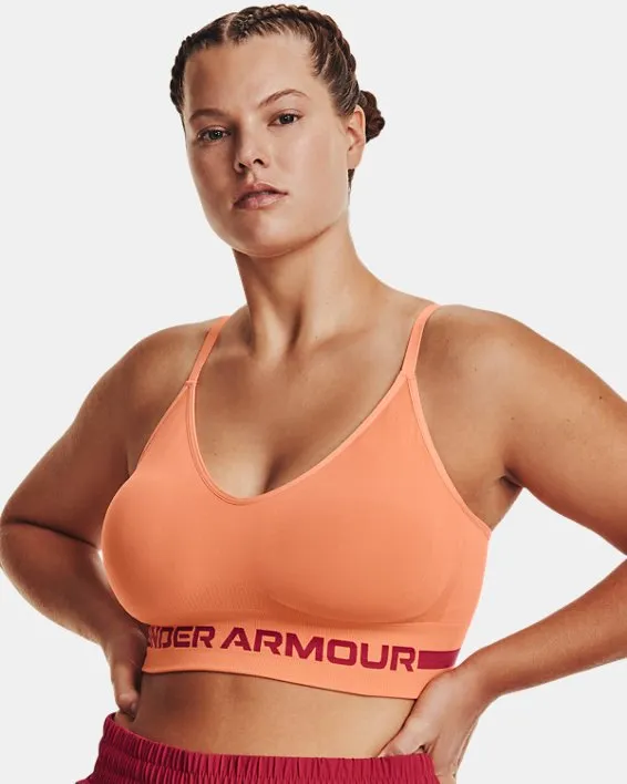 UA Seamless Low Long Bra image number 4