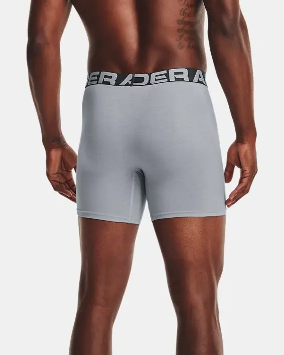 Bóxer Charged Cotton® 6" Boxerjock® para hombre – Paquete de 3 image number 1